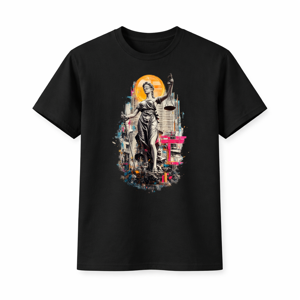 "Urban Justice Lady" Graphic T-Shirt