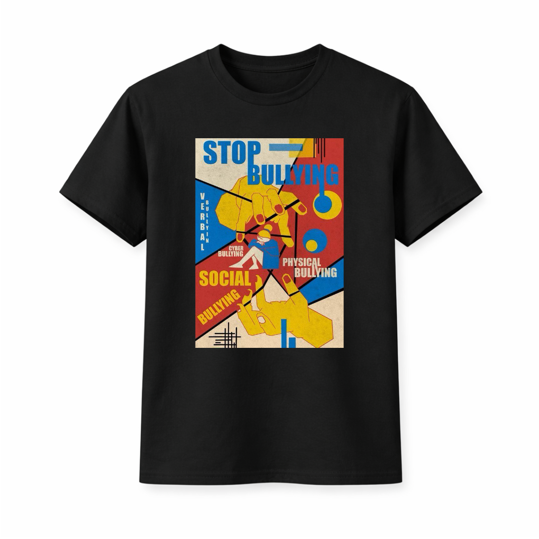 "Stop Bullying" Statement Graphic T-Shirt