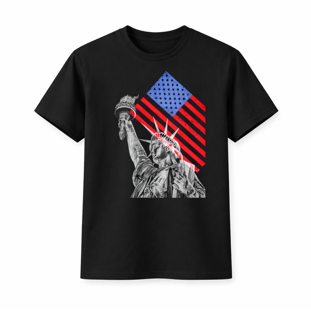 "Liberty Flag" Graphic T-Shirt