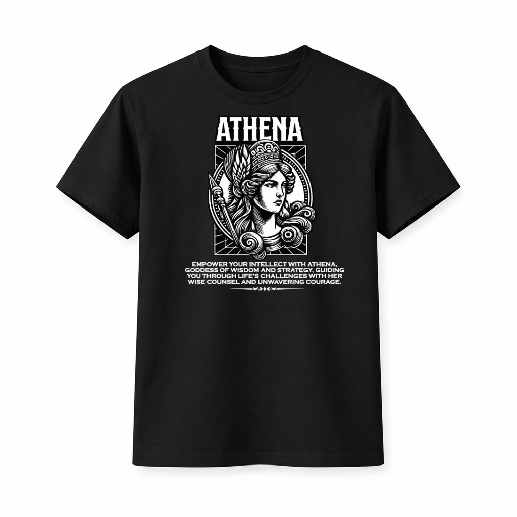 "Athena Wisdom" Graphic T-Shirt