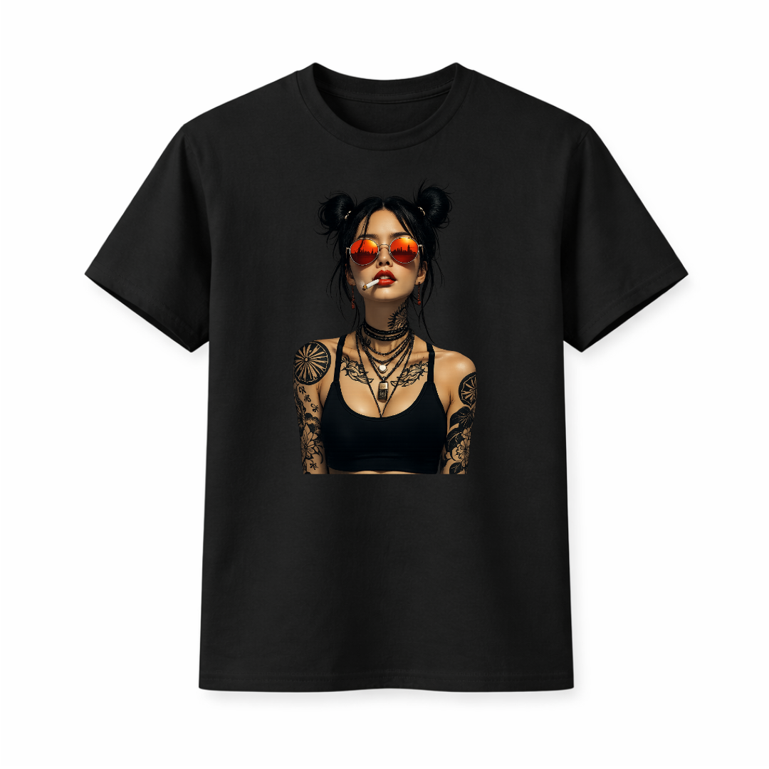 "Urban Ink Muse" Graphic T-Shirt