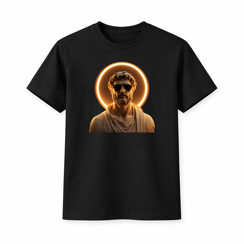"Golden Halo" Graphic T-Shirt