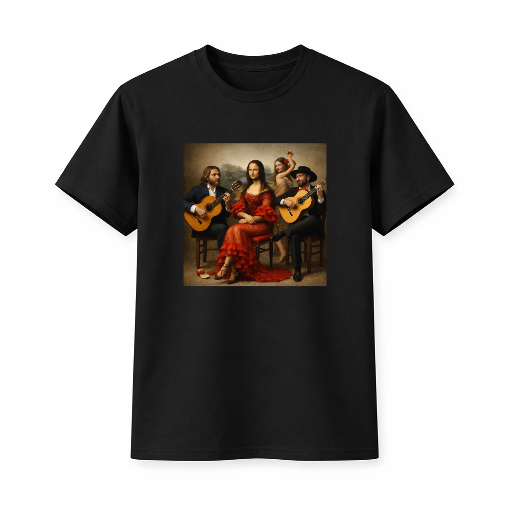 "Mona Flamenco Fusion" Graphic T-Shirt