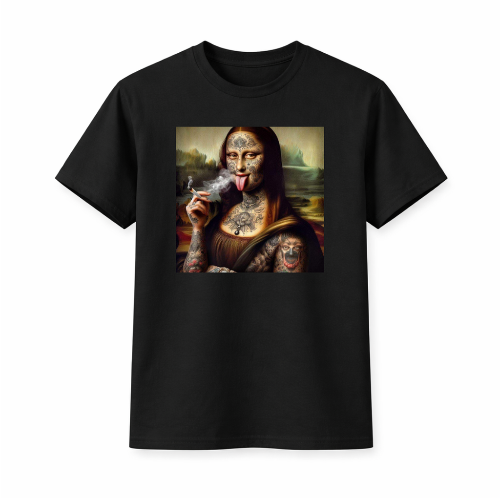 "Rebel Mona" Graphic T-Shirt