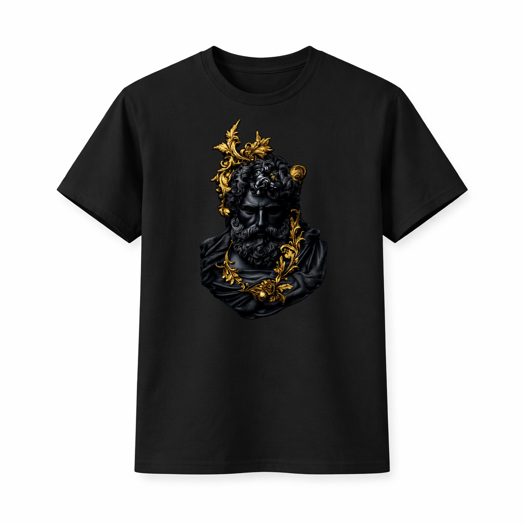 "Baroque Zeus Bust" Graphic T-Shirt