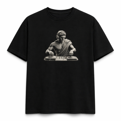 "DJ Apollo" Minimal Graphic T-Shirt