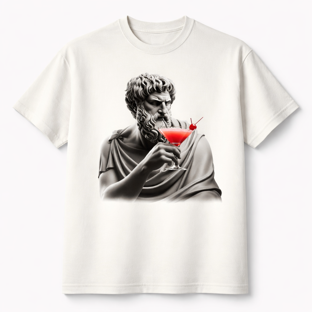 "Philosopher Martini" Graphic T-Shirt