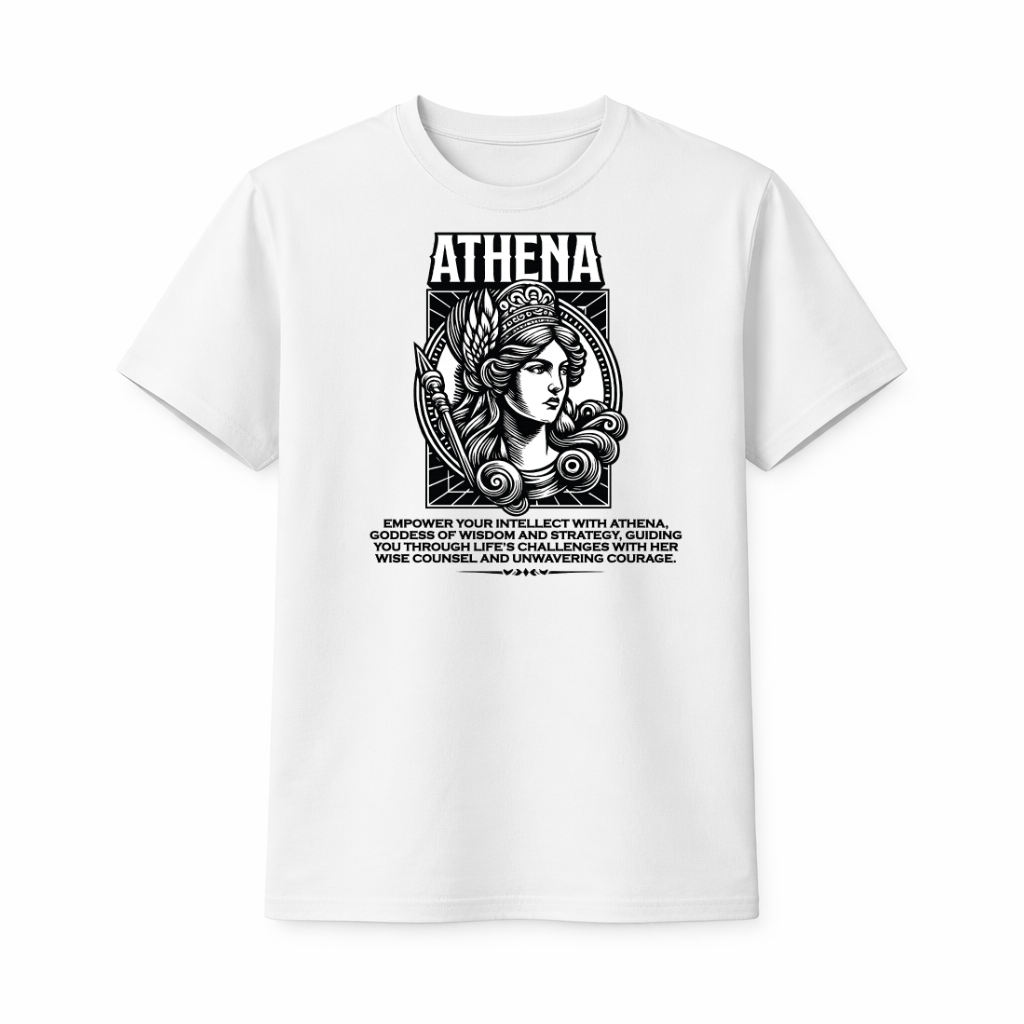 "Athena Wisdom" Graphic T-Shirt
