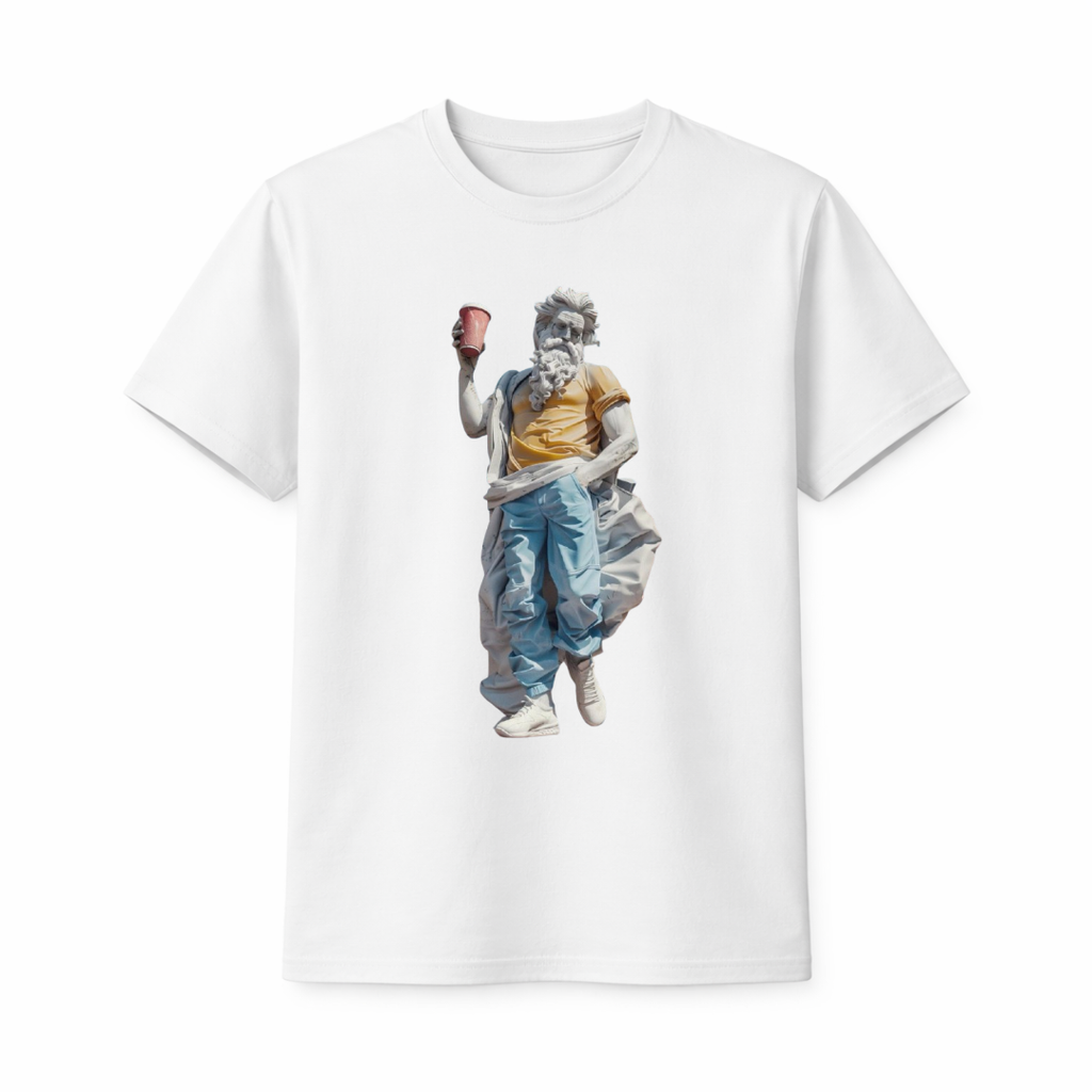"Street Zeus" Casual Graphic T-Shirt