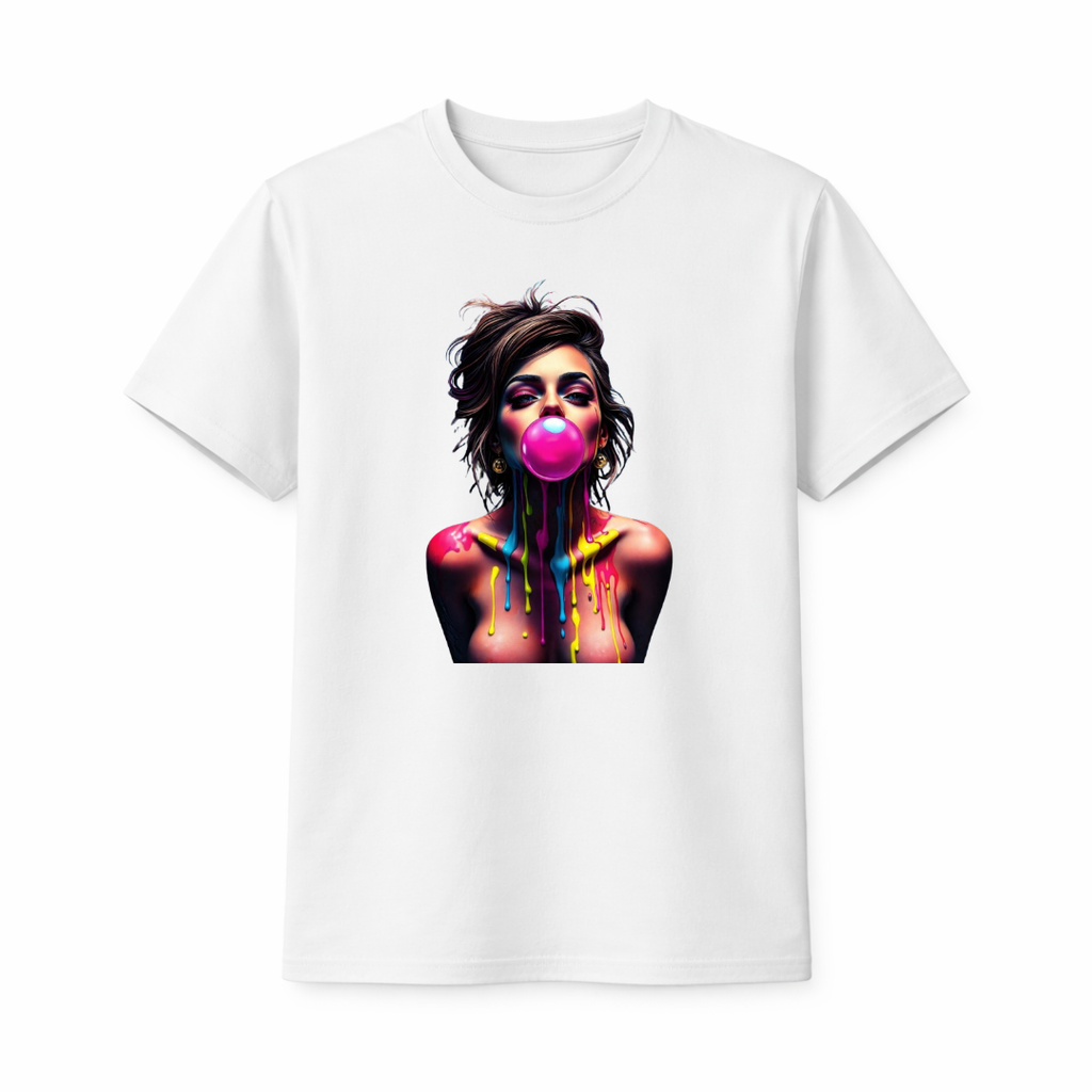"Neon Drip Pop" Graphic T-Shirt