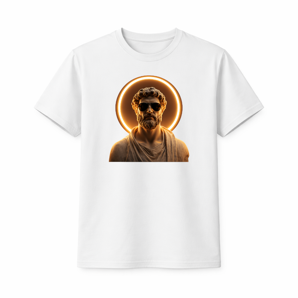 "Golden Halo" Graphic T-Shirt
