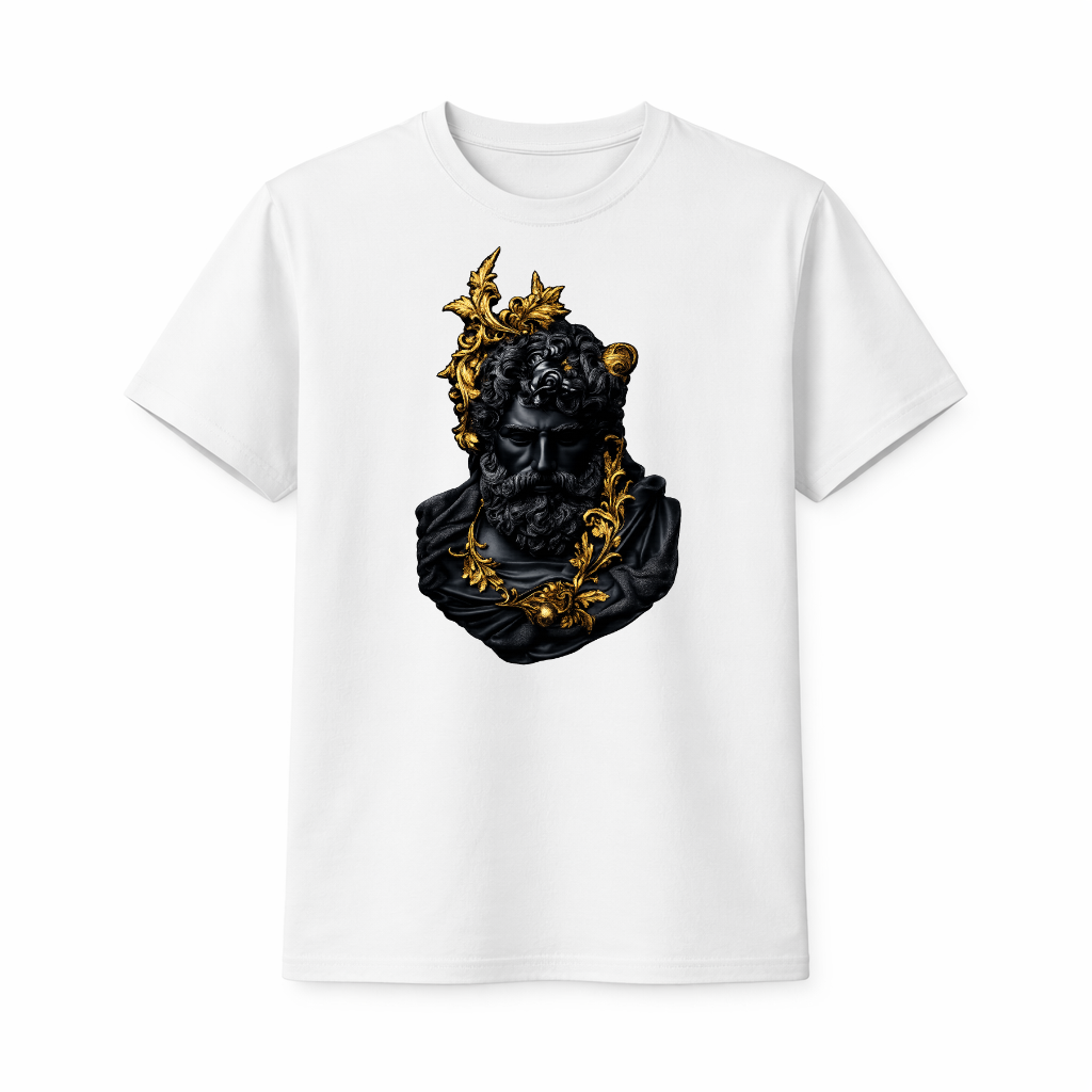 "Baroque Zeus Bust" Graphic T-Shirt
