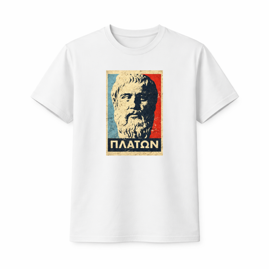 "Plato Vintage Poster" Graphic T-Shirt