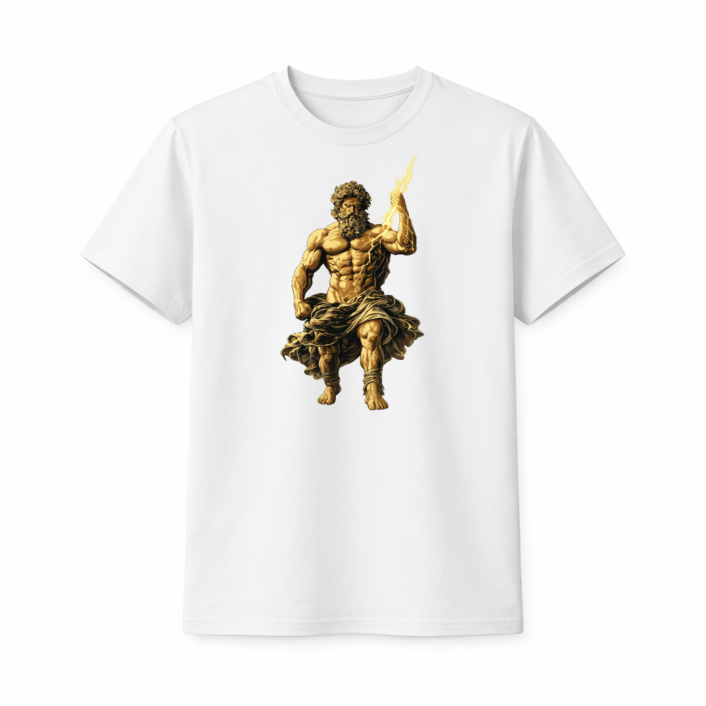 "Zeus Lightning" Graphic T-Shirt