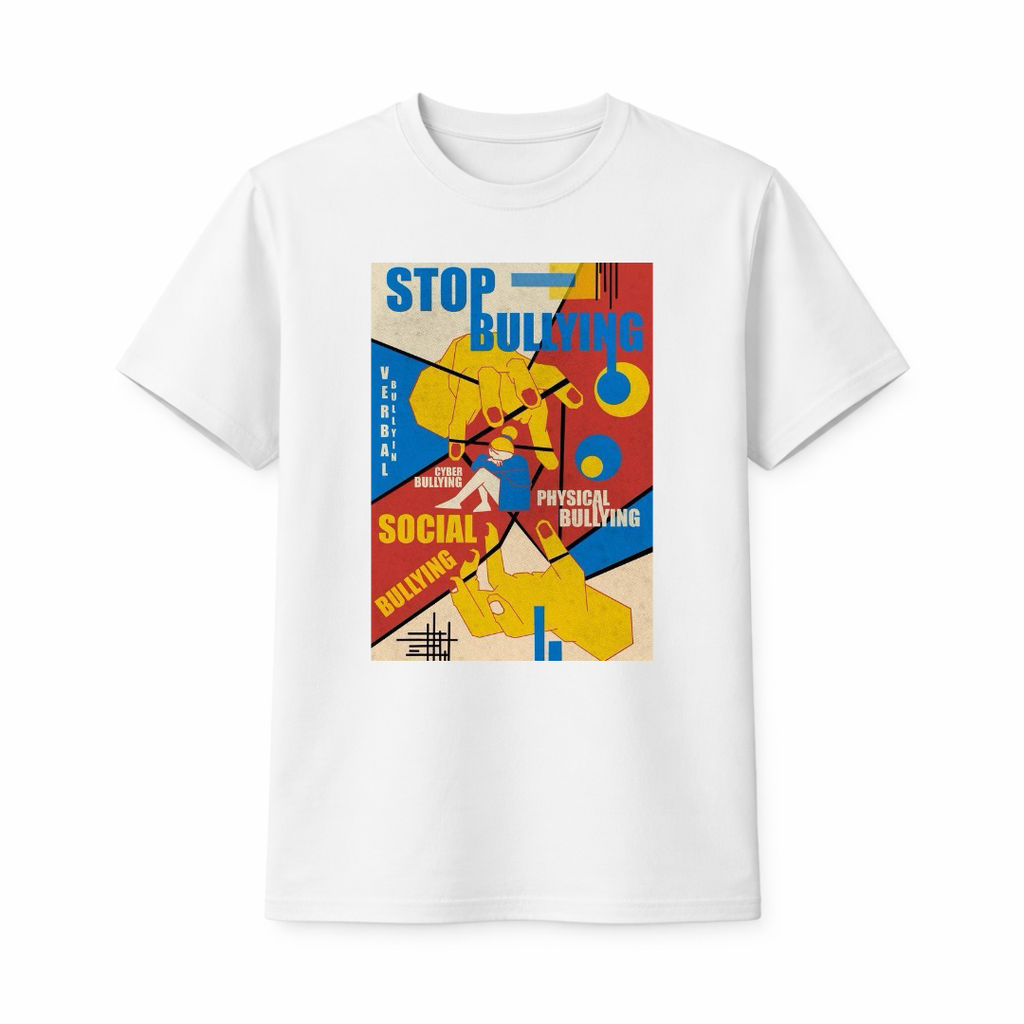 "Stop Bullying" Statement Graphic T-Shirt