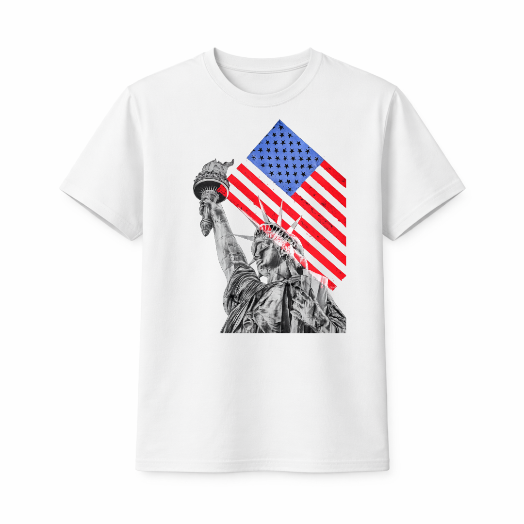 "Liberty Flag" Graphic T-Shirt