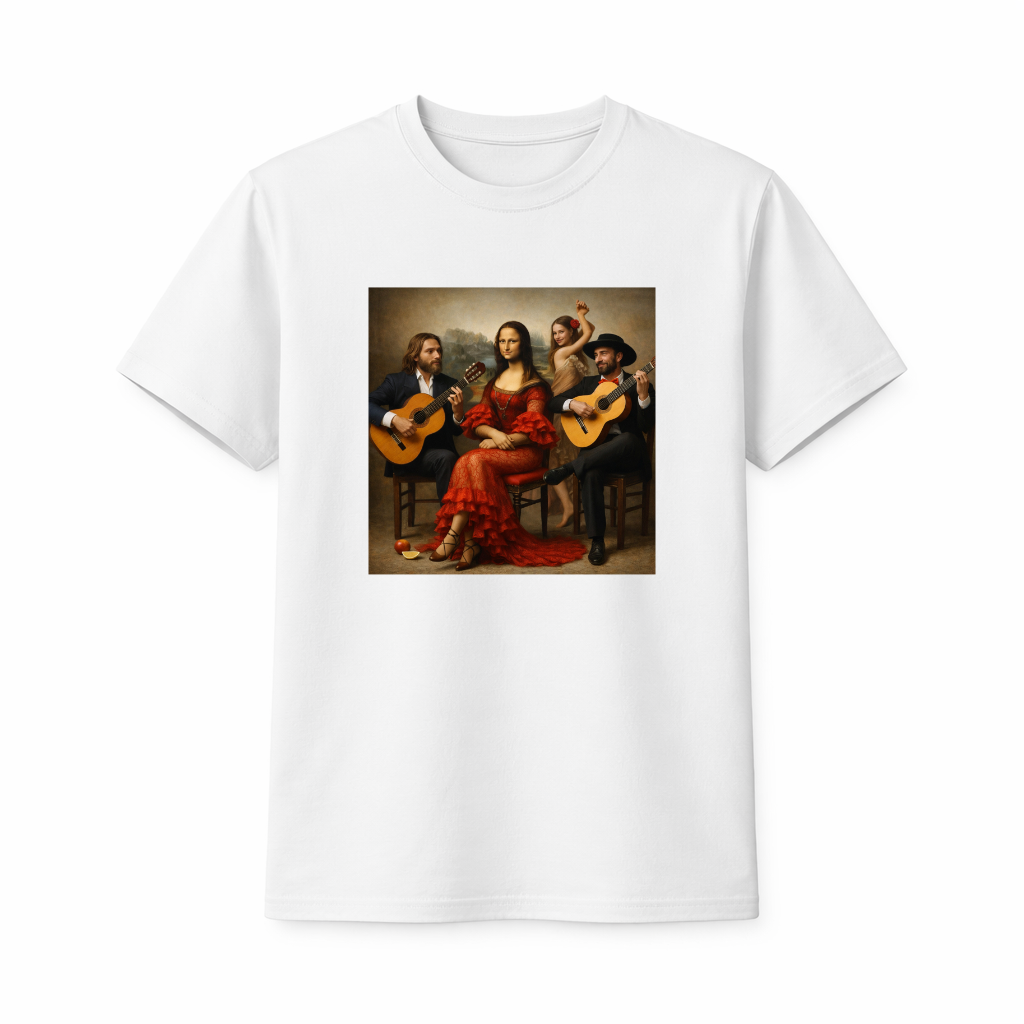 "Mona Flamenco Fusion" Graphic T-Shirt