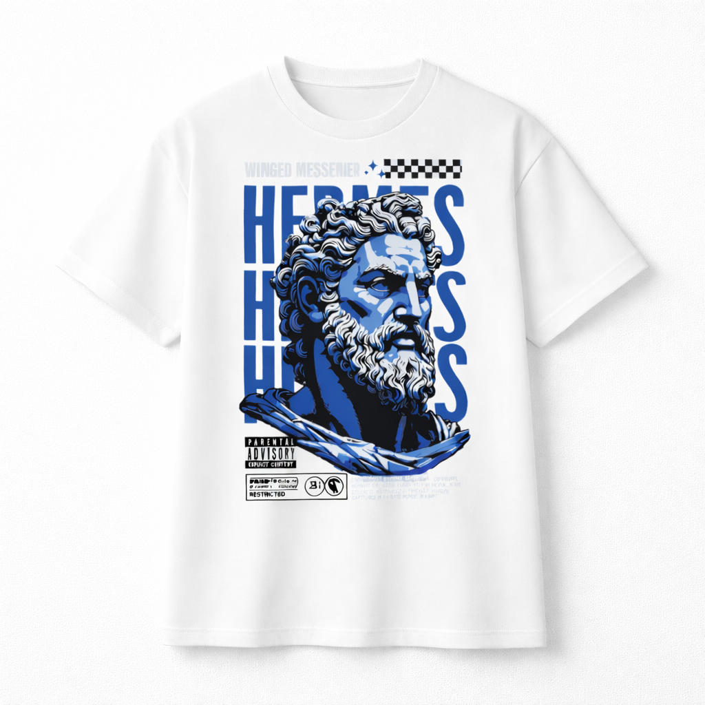 "Hermes” Graphic T-Shirt